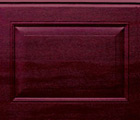 Garagentor-Panel, Farbe - Mahon - Kassettenplatten mit Woodgrain Abdruck