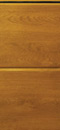 Garagentor-Panel, Farbe - Goldene Eiche pe panou MIDRIB glatt