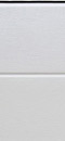 Garagentor-Panel, Farbe - Weiß RAL 9016  |  MIDRIB |  Woodgrain