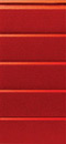Garagentor-Panel, Farbe - Rot RAL 3000  RIB | Stucco