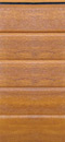 Garagentor-Panel, Farbe - Goldene Eiche | RIB | Woodgrain