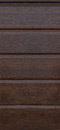 Garagentor-Panel, Farbe - Wenge | RIB | Woodgrain